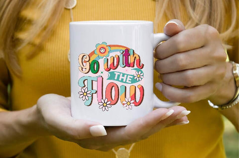 Go with the Flow Sublimation SVGArt 