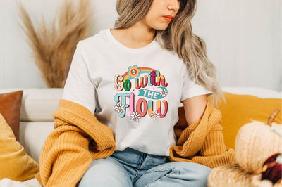Go with the Flow Sublimation SVGArt 