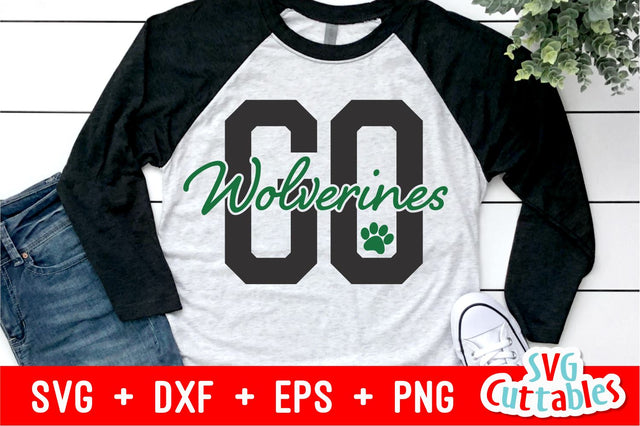 Go Wolverines SVG Svg Cuttables 