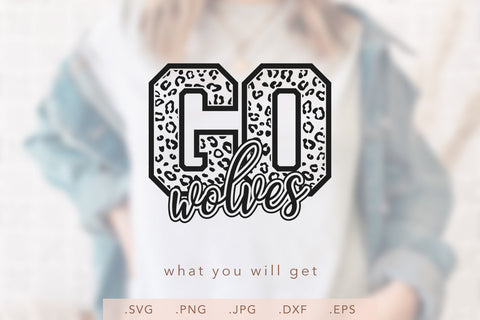Go Wolves Leopard SVG DXF JPG PNG EPS SVG Nanda Bayu 