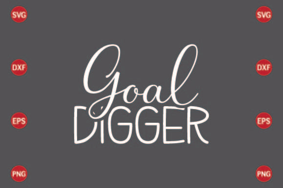 Goal Digger SVG CraftlabSvg29 