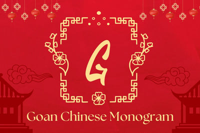 Goan Chinese Monogram Font Attype studio 