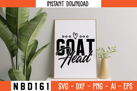 goat head Svg Design SVG Nbd161 