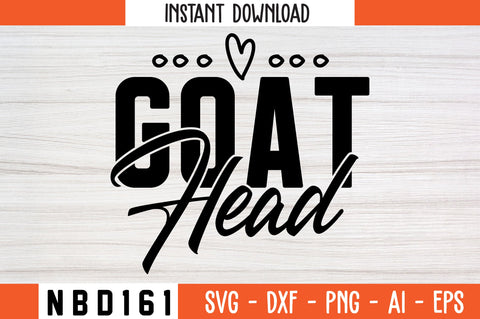 goat head Svg Design SVG Nbd161 