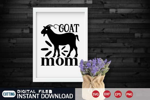 goat mom SVG designer krishna 