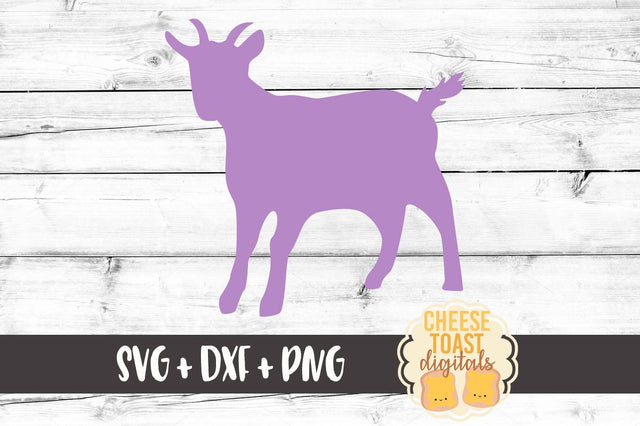 Goat Silhouette SVG Cheese Toast Digitals 