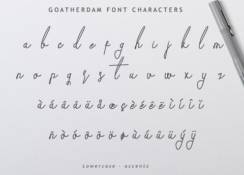 Goatherdam Font Font Leamsign Studio 