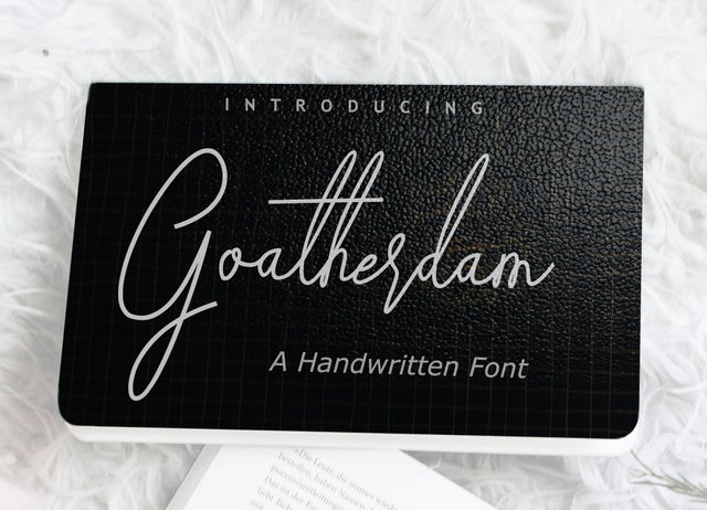 Goatherdam Font Font Leamsign Studio 