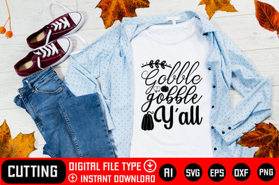 Gobble Gobble Y'all SVG CraftlabSvg29 