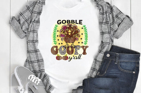 gobble goofy y all Sublimation SVGArt 