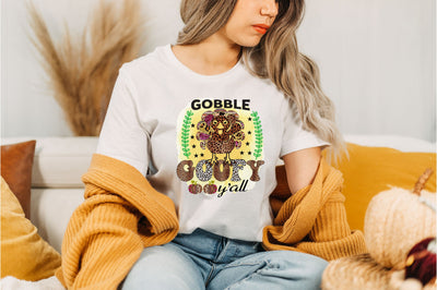 gobble goofy y all Sublimation SVGArt 