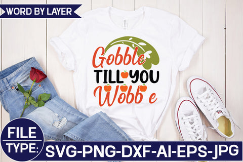 Gobble Till You Wobble SVG Cut File SVG Studio Innate 