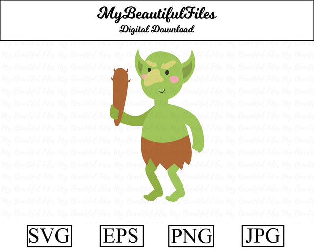 goblin - halloween SVG MyBeautifulFiles 