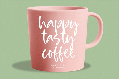 Goblin Hunters a Modern Calligraphy Font Font Balpirick 