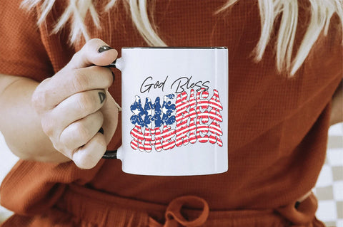 God Bless America Sublimation Creativeart88 