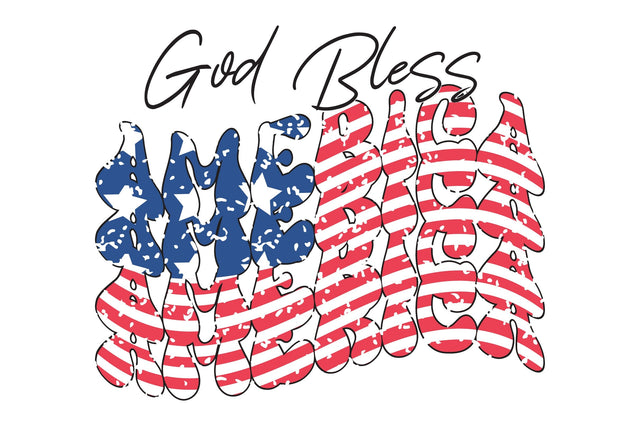 God Bless America Sublimation Creativeart88 