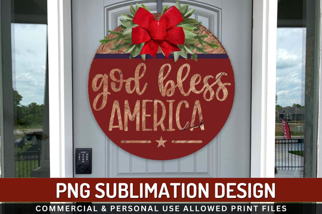 God bless america Sublimation PNG Sublimation Regulrcrative 