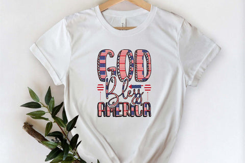 God Bless America Sublimation SVGArt 