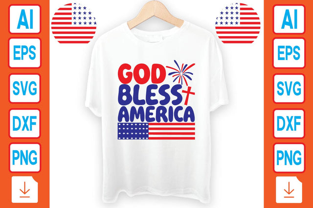God Bless America SVG Craftlabsvg24 