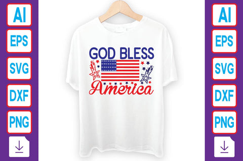 God Bless America SVG Craftlabsvg24 