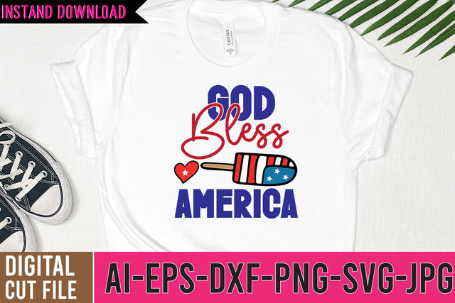 God bless America SVG Cut Files SVG BlackCatsMedia 