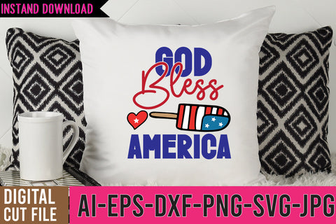 God bless America SVG Cut Files SVG BlackCatsMedia 