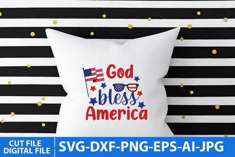 God bless america SVG Cutting Files SVG BlackCatsMedia 