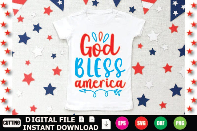 God Bless America SVG Shahin alam 