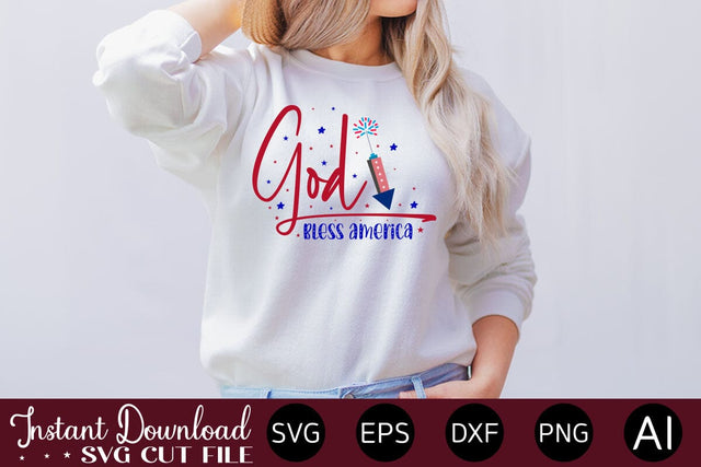 God Bless America SVG SVG designmaster24 