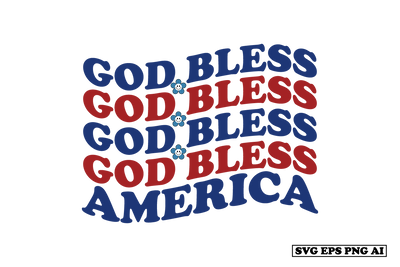 God Bless America SVG SVG designmaster24 