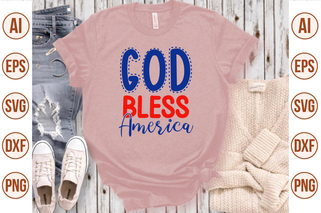 god bless america svg SVG nirmal108roy 