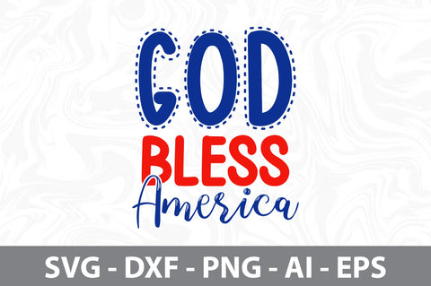 god bless america svg SVG nirmal108roy 