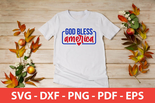 God Bless America SVG SVG shah alam 