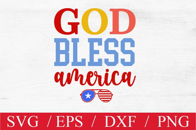 God bless America SVG SVG Svgcraft 