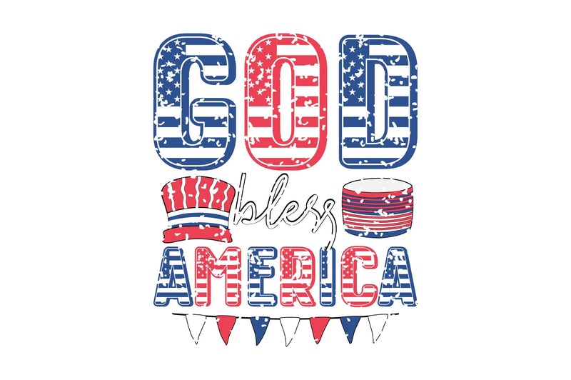 God Bless America Vol-2 Sublimation Creativeart88 