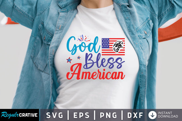 God bless american SVG SVG Regulrcrative 