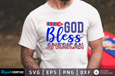 God bless american SVG SVG Regulrcrative 