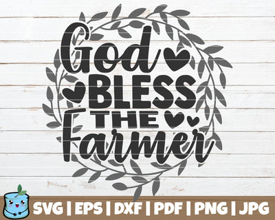 God Bless The Farmer SVG MintyMarshmallows 