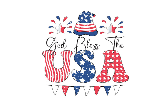 God Bless The Usa Sublimation Creativeart88 