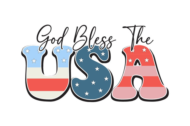 God Bless The Usa Sublimation Creativeart88 