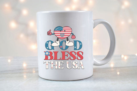 God Bless The Usa Sublimation Rupkotha 