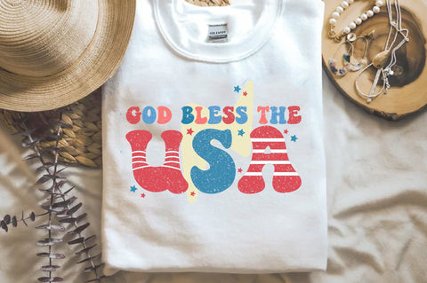 God Bless The USA Sublimation Sublimation Jagonath Roy 