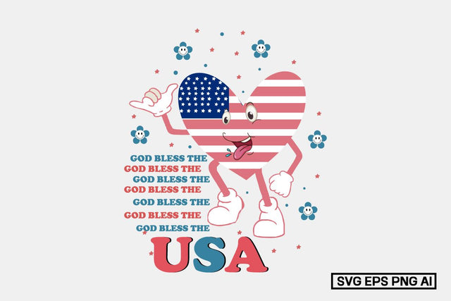 God Bless The Usa SVG SVG designmaster24 