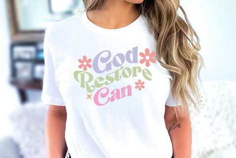 God can restore, Religious SVG SVG FiveStarCrafting 