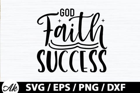 God faith success SVG SVG akazaddesign 