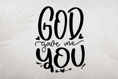 God Gave Me You SVG SVG dapiyupi store 