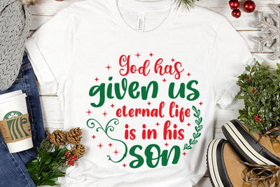 God Has Given Us Eternal Life Is In His Son SVG Angelina750 