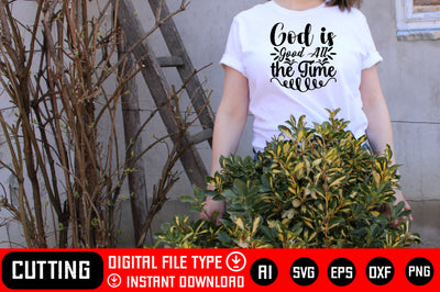 God Is Good All The Time SVG CraftlabSvg29 