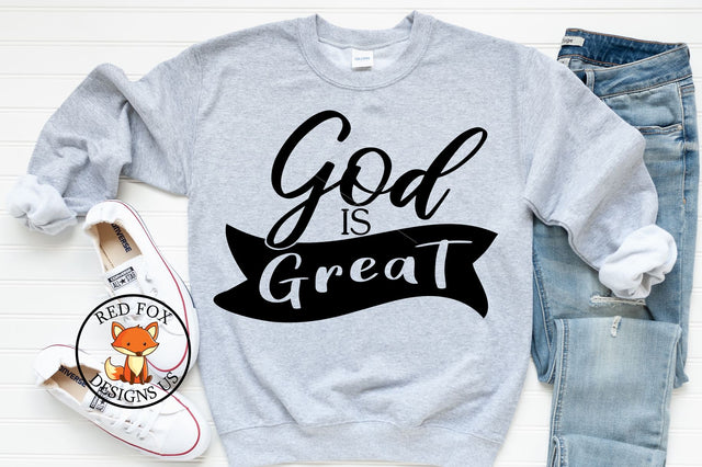 God is Great SVG | Easter SVG SVG RedFoxDesignsUS 
