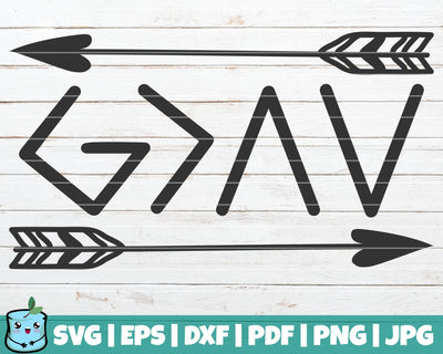 God Is Greater Than The Highs And Lows Arrows SVG MintyMarshmallows 